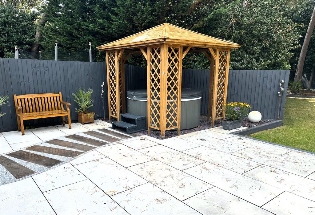 Rear garden