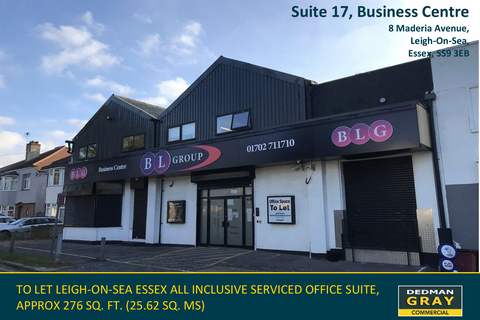 Office to rent, 8 Madeira Ave Leigh On Sea SS9 3EB