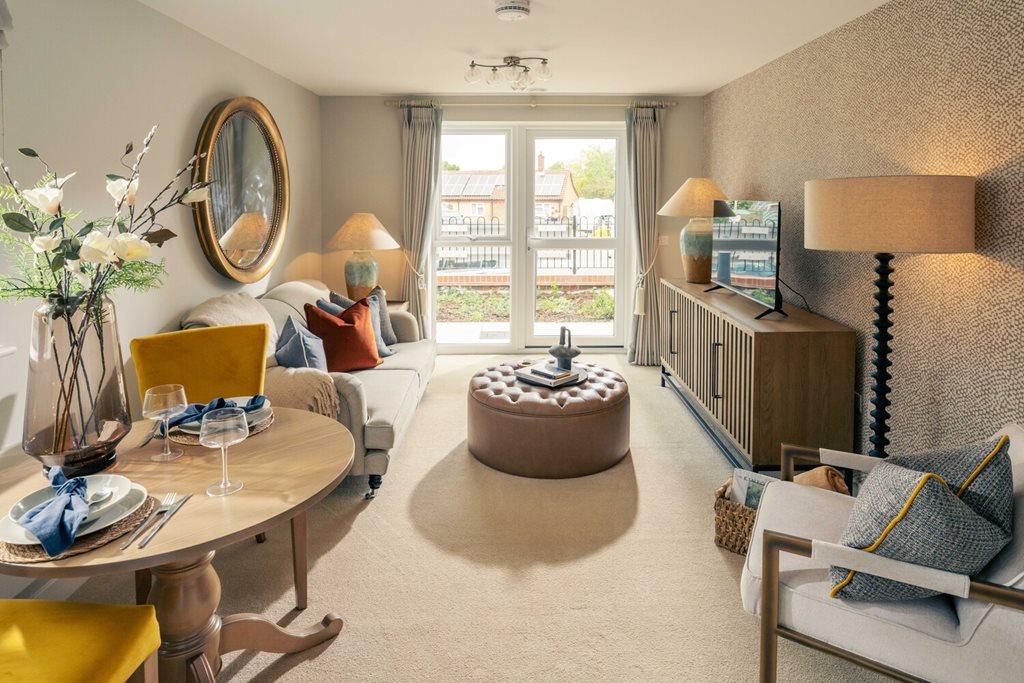 Show home living room