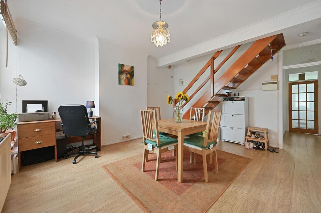 Open-plan living area, open plan living