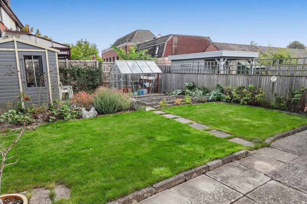 Rear garden