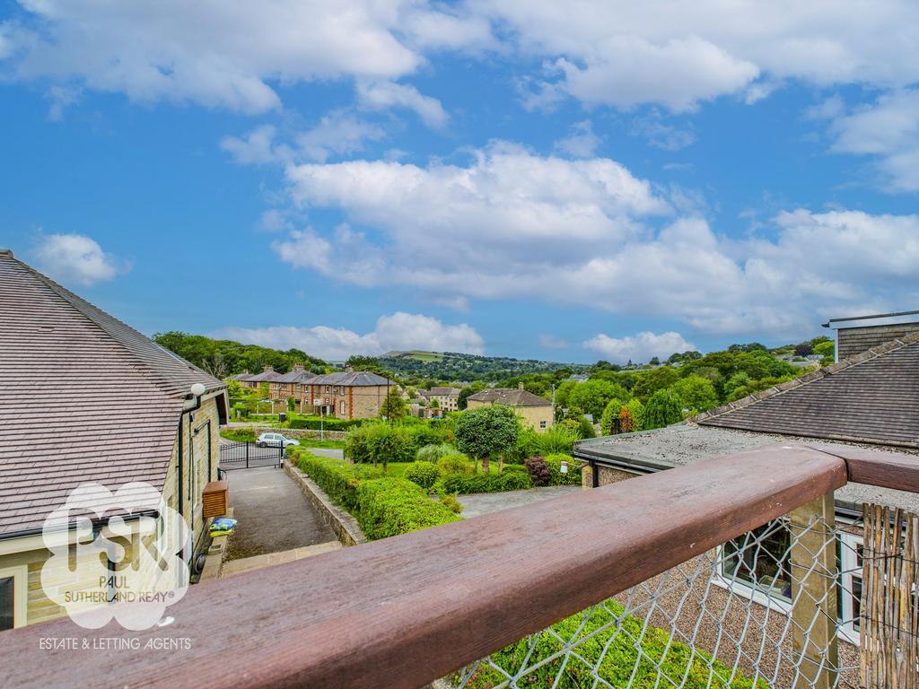 Rear Garden - Views from the Elevated Seating Area