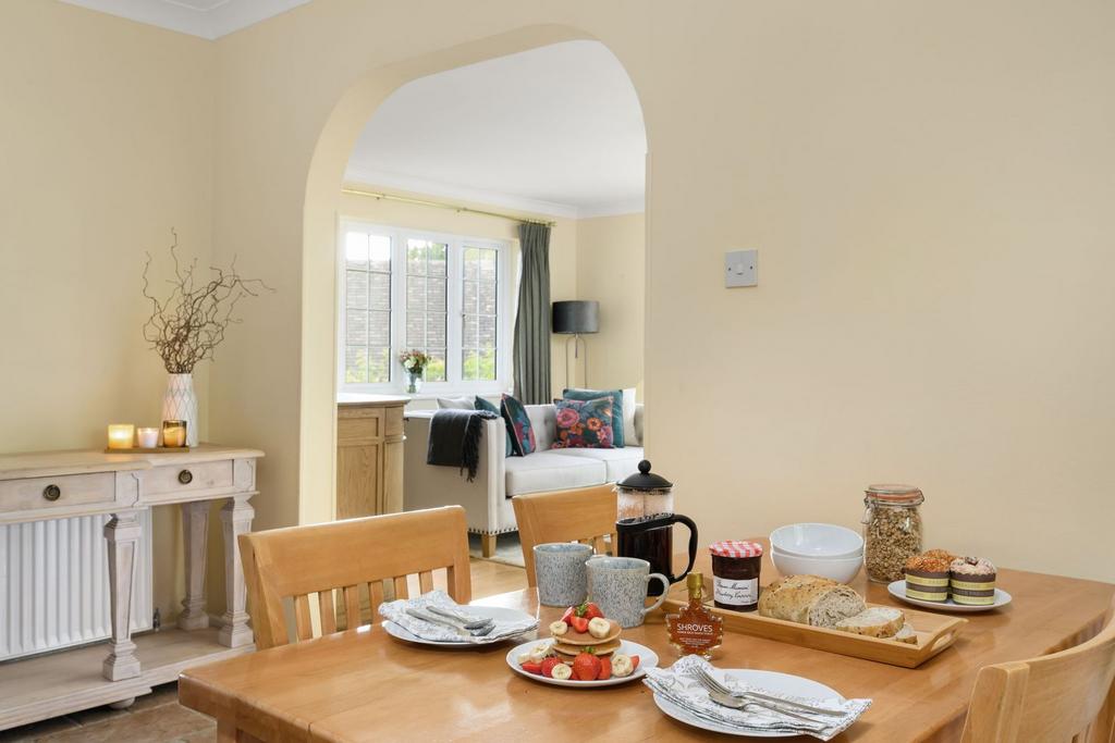 Kitchen into Living/Dining