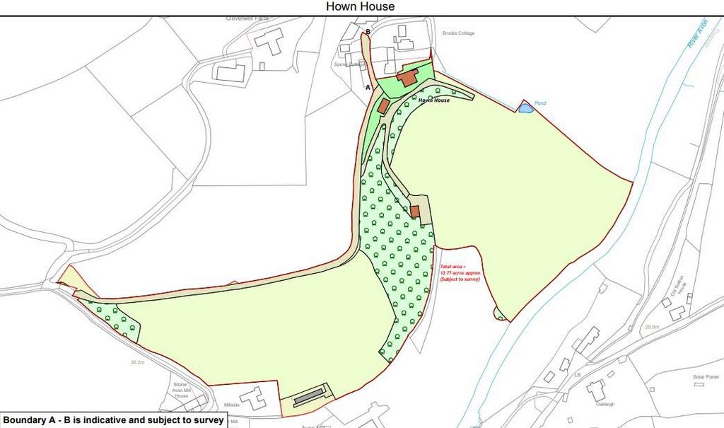 New land plan at Hown House.jpg