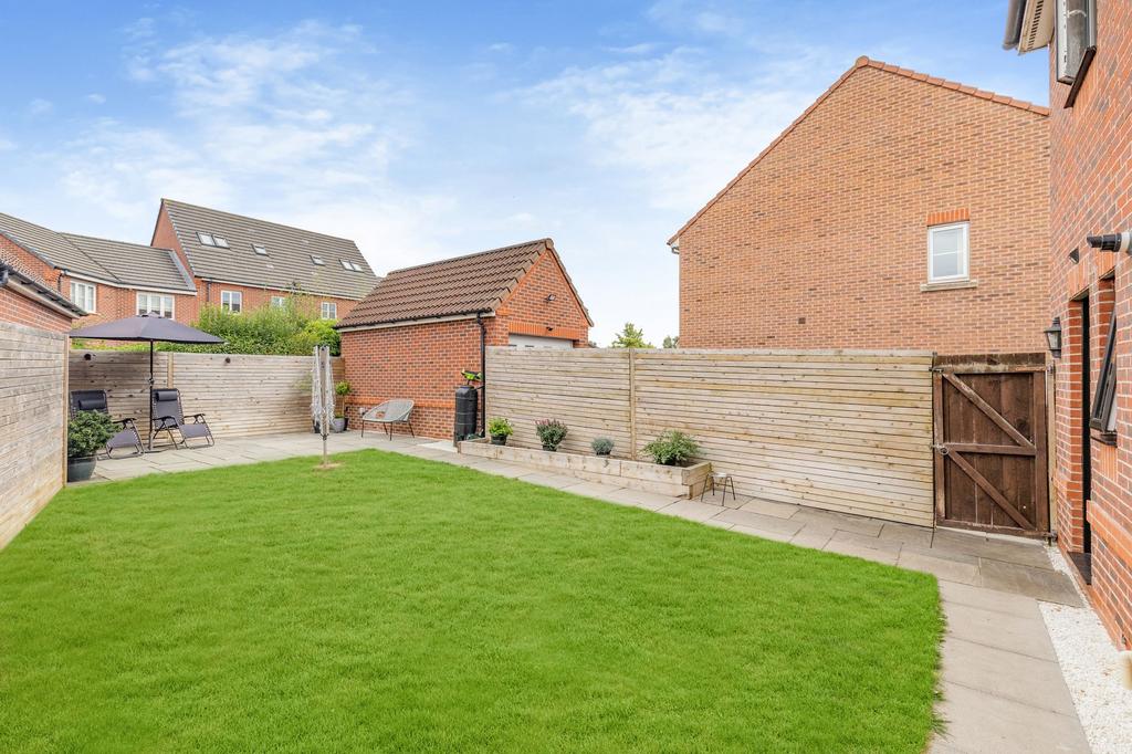 Rear garden