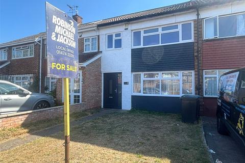3 bedroom terraced house for sale, Ranelagh Gardens, Northfleet, Kent, DA11