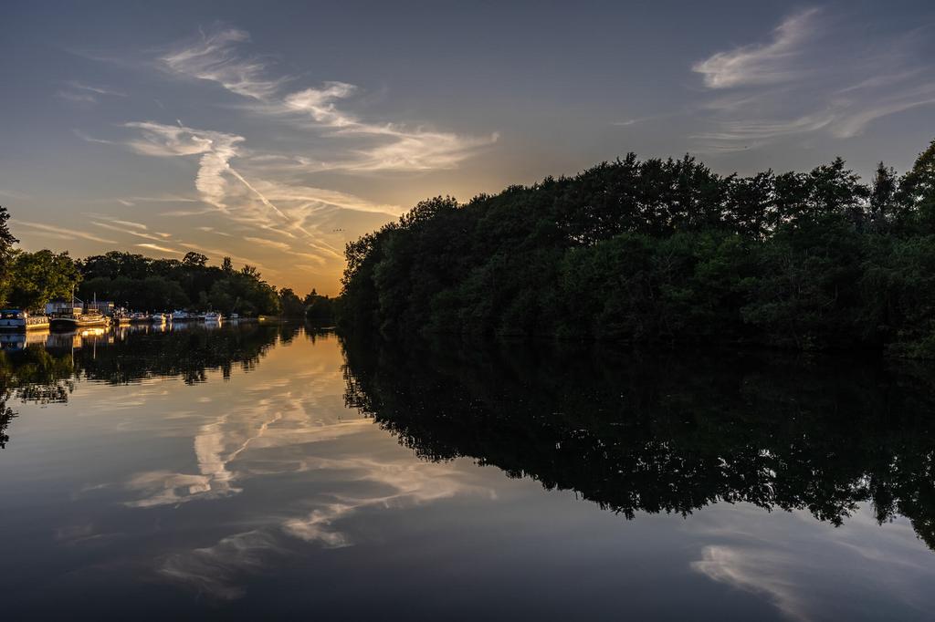 Mooring at dusk