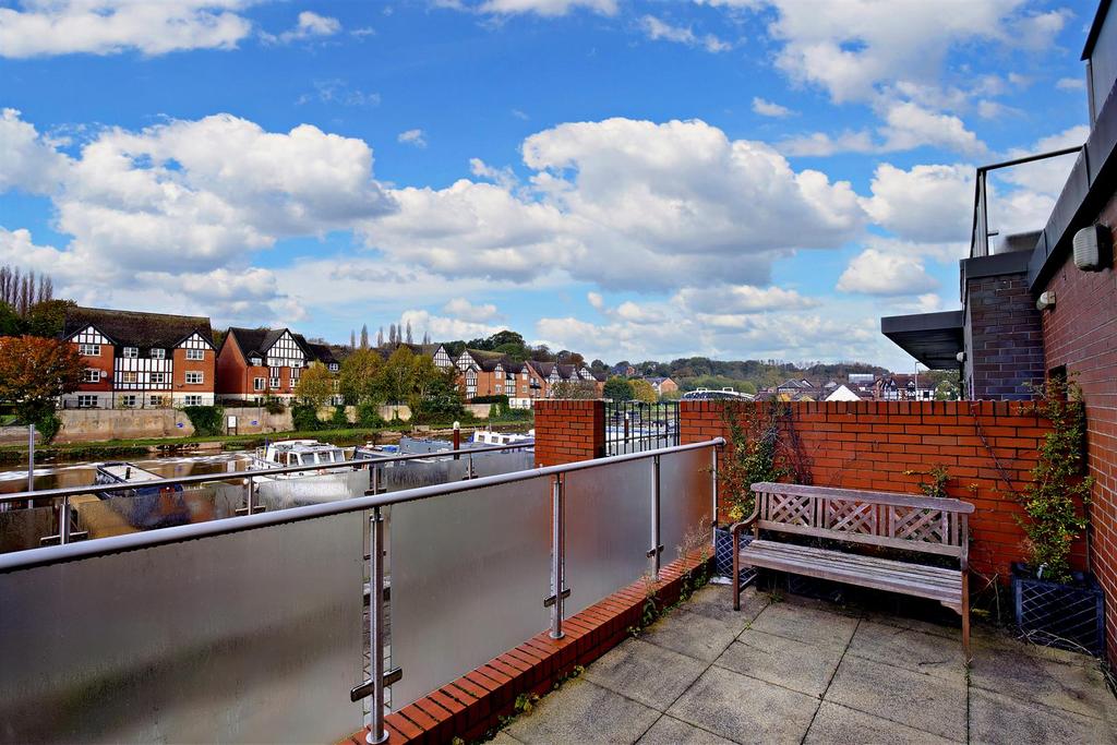 Roof terrace view, roof terrace
