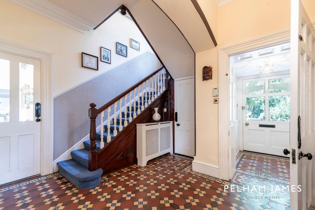 Entrance Hall, Tickencote House, Tickencote