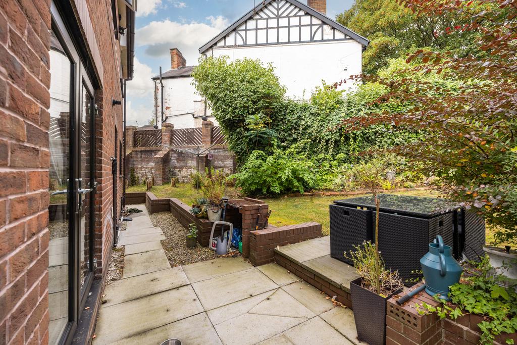 Rear garden