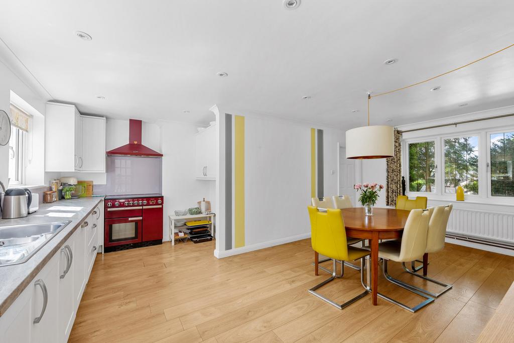 Open-plan living area, open plan living