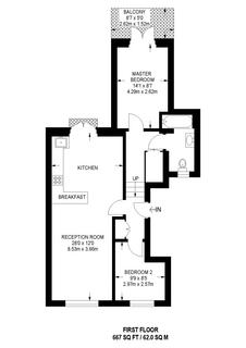 2 bedroom flat for sale, Wilberforce Road, London, N4