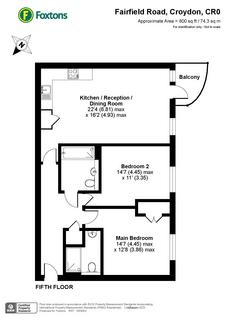 2 bedroom flat for sale, Latitude Apartments, Fairfield Road, Croydon, CR0