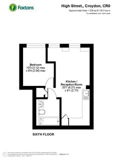 1 bedroom flat for sale, Green Dragon House, High Street, Croydon, CR0