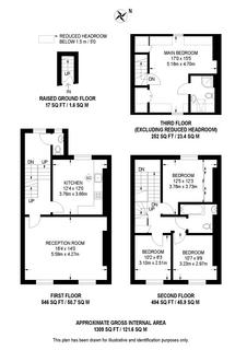 4 bedroom flat for sale, St Johns Hill, London, SW11