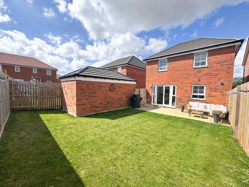 Rear garden