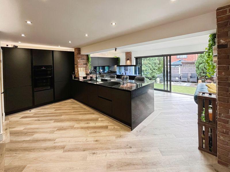 Open plan kitchen