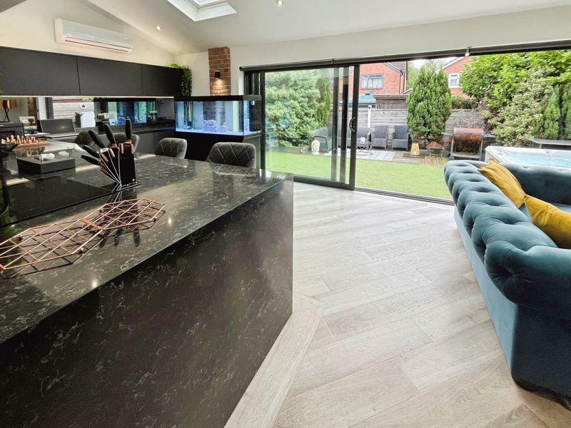 Open plan kitchen