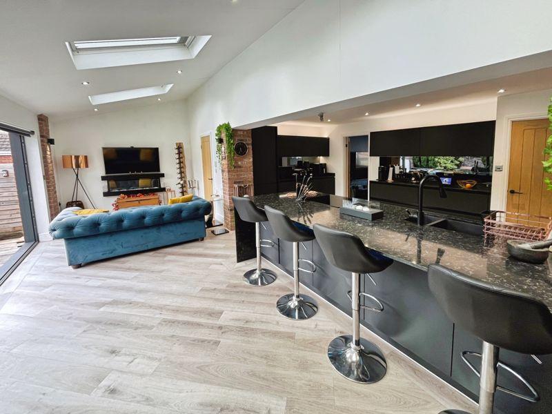 Open plan kitchen