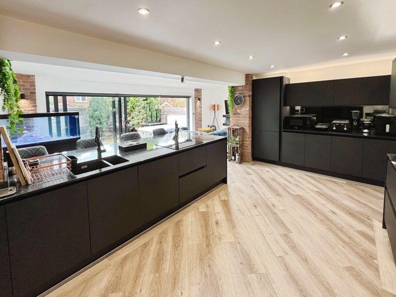 Open plan kitchen