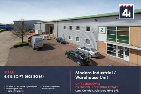 Warehouse to rent, Ridgeway Long Crendon HP18 9BF