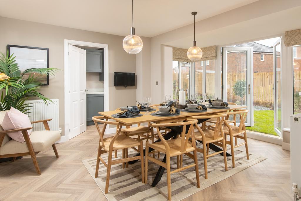 The interior of  Plot 100 The Holden at...