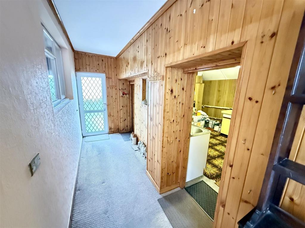 Rear hallway