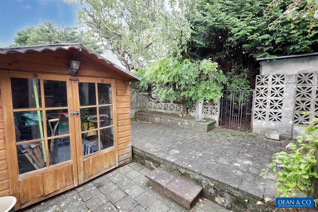 Rear garden