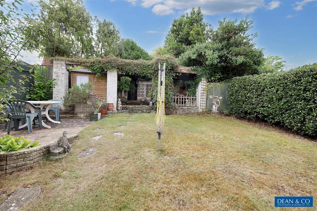 Rear garden
