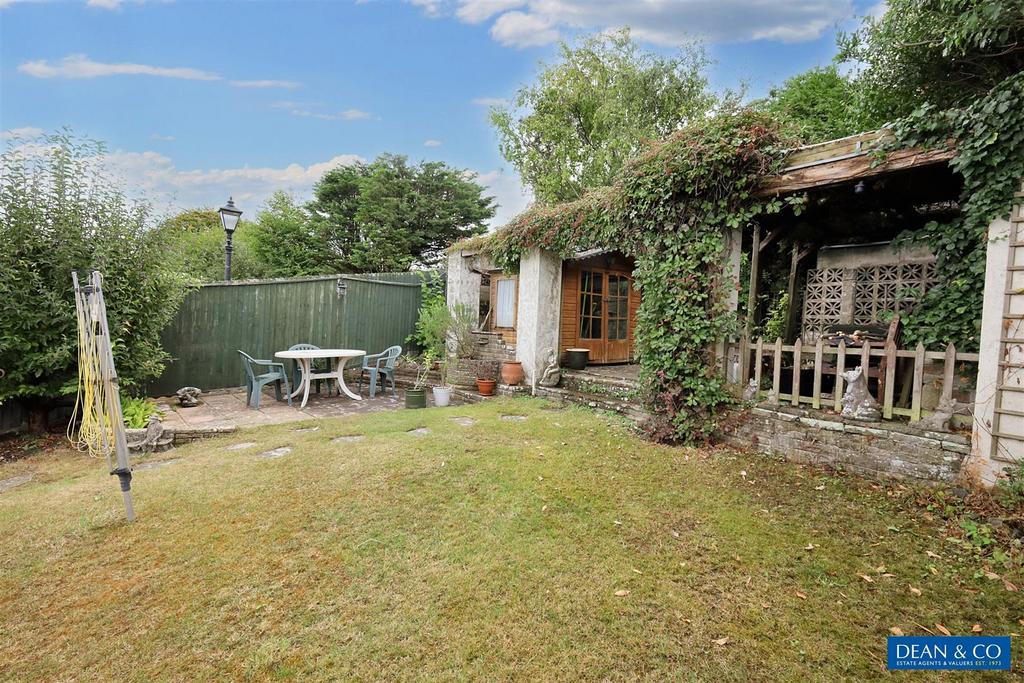 Rear garden