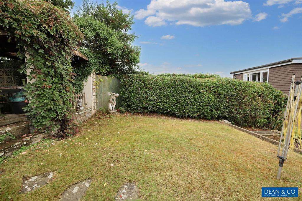 Rear garden