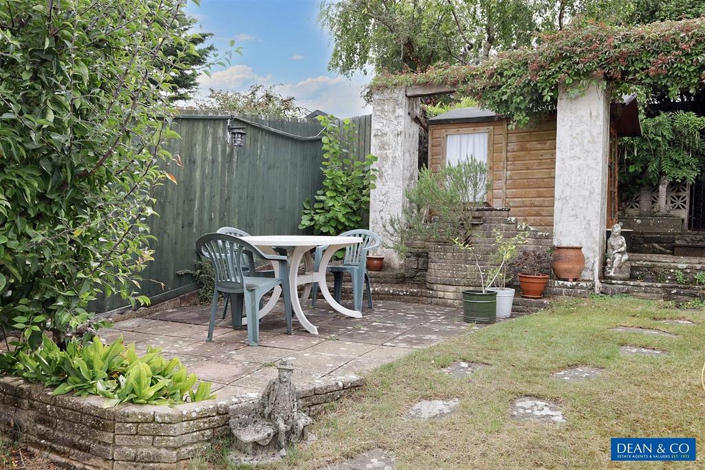Rear garden
