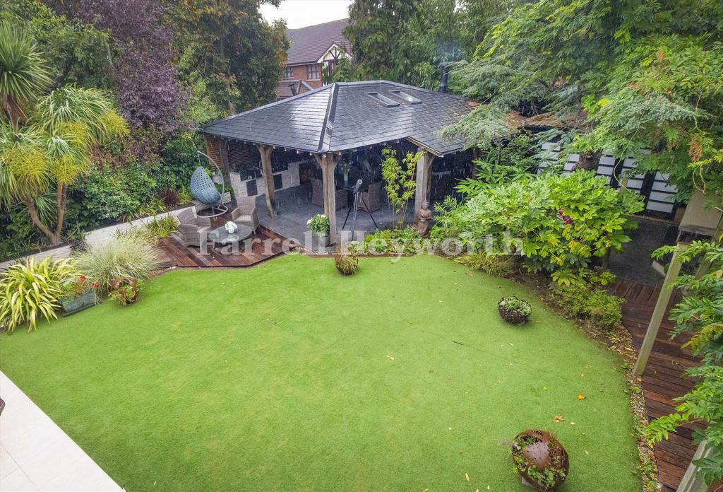 Rear garden view 3