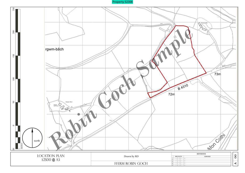 Location plan sample