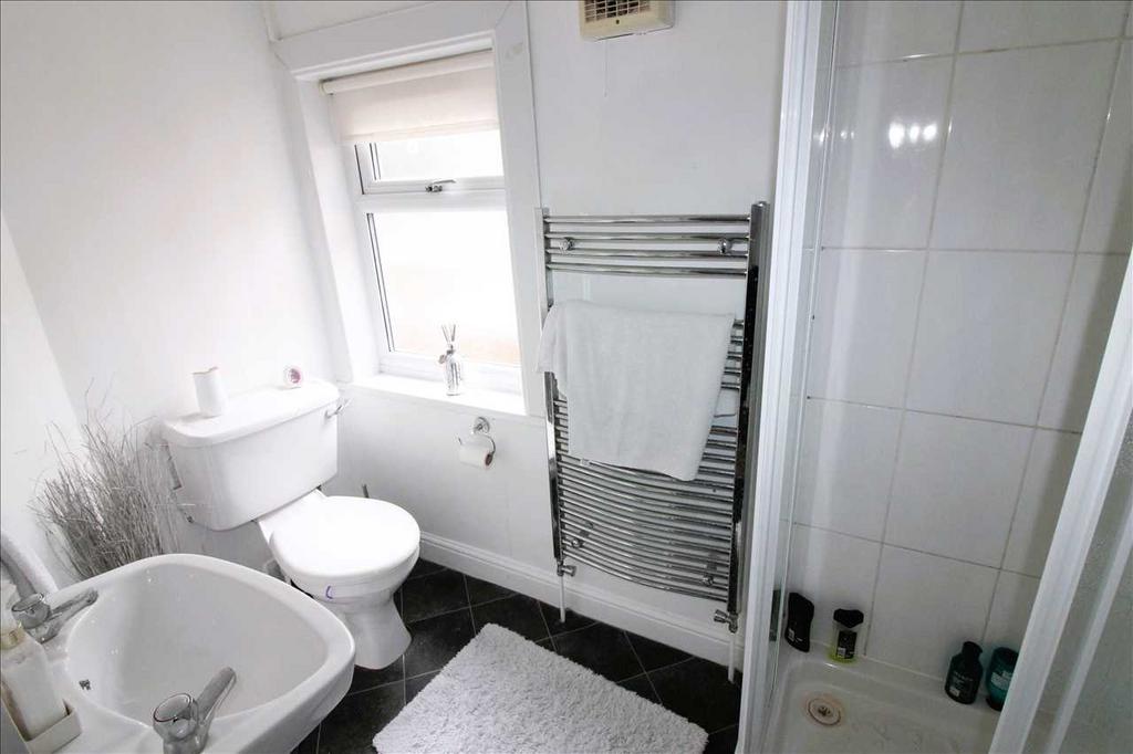 Upstairs shower room