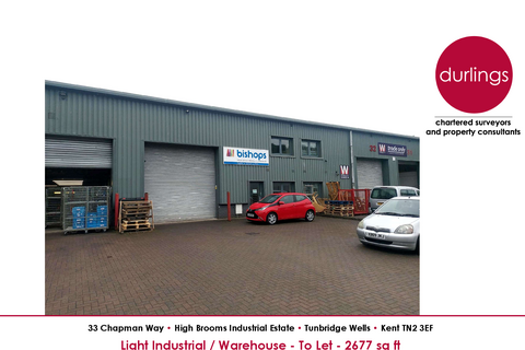 Warehouse to rent, 33 Chapman Way, High Brooms Industrial Estate Way Tunbridge Wells TN2 3EF