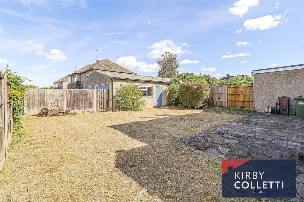 Rear garden