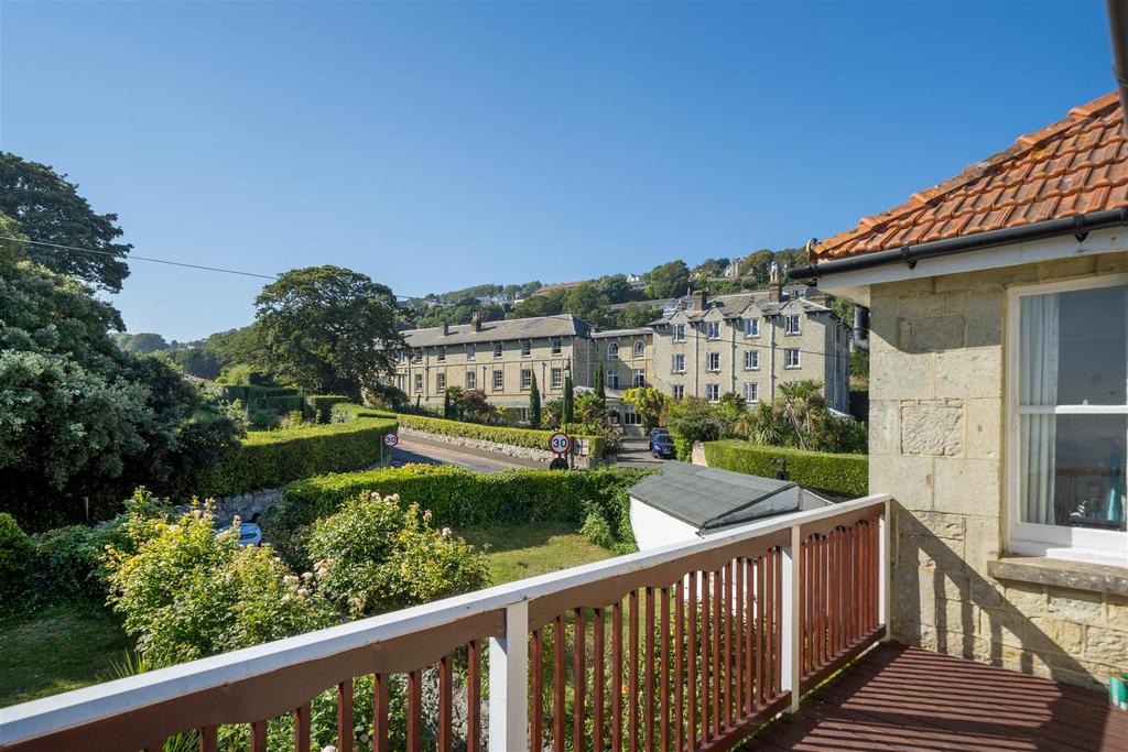 View towards The Royal Hotel