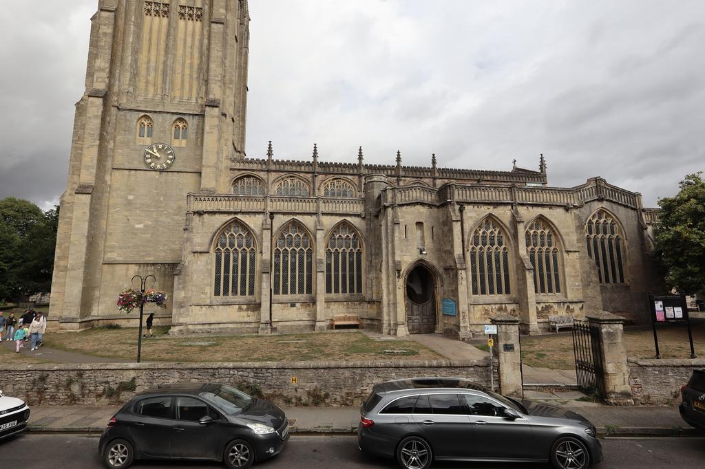 View to the front of St Cuthbert's Church