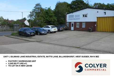 Industrial development to rent, Natts Ln Billingshurst RH14 9EY