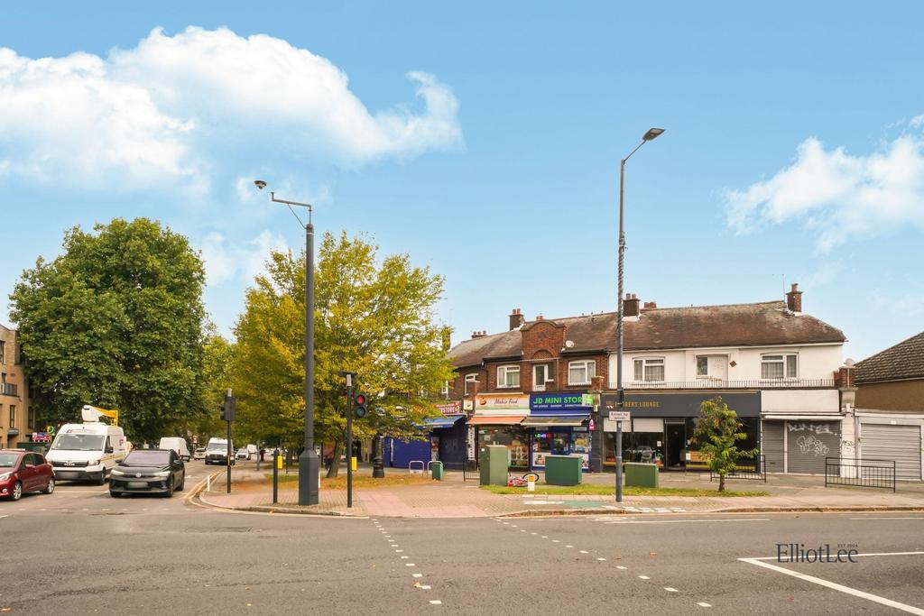 Street scene with property