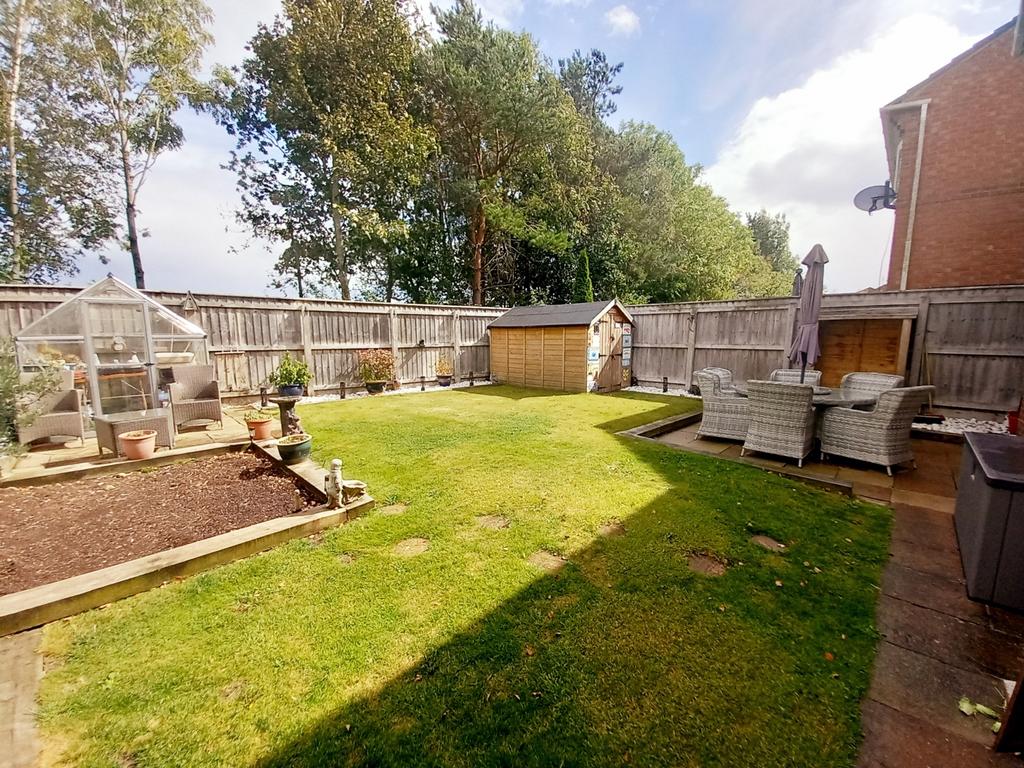 Rear garden