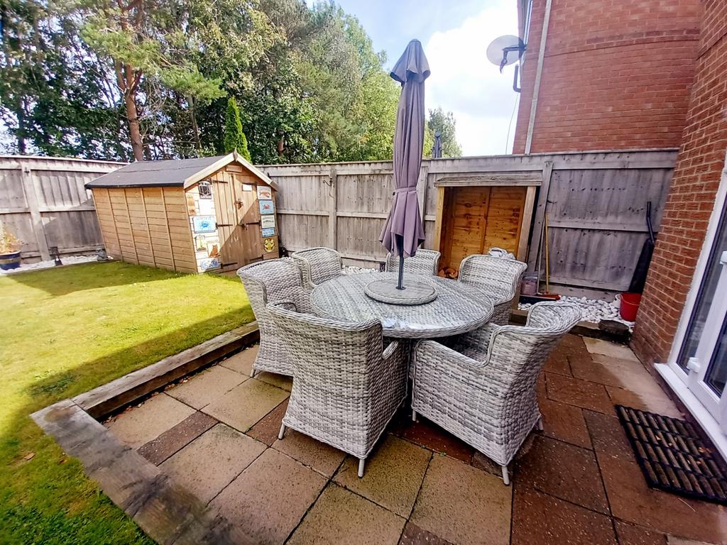 Rear garden