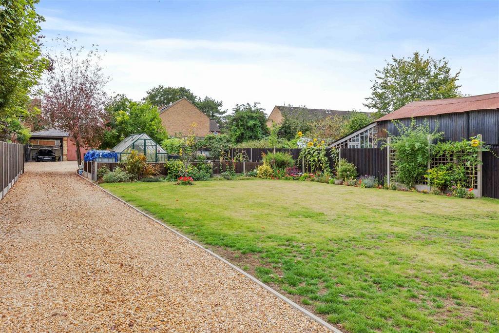 South facing garden
