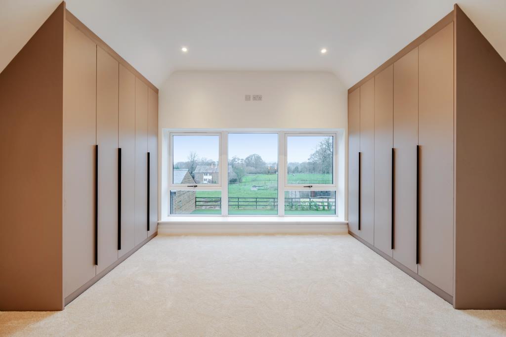 Master dressing room