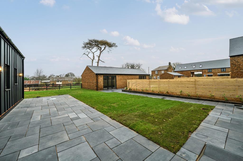 Rear garden and patio