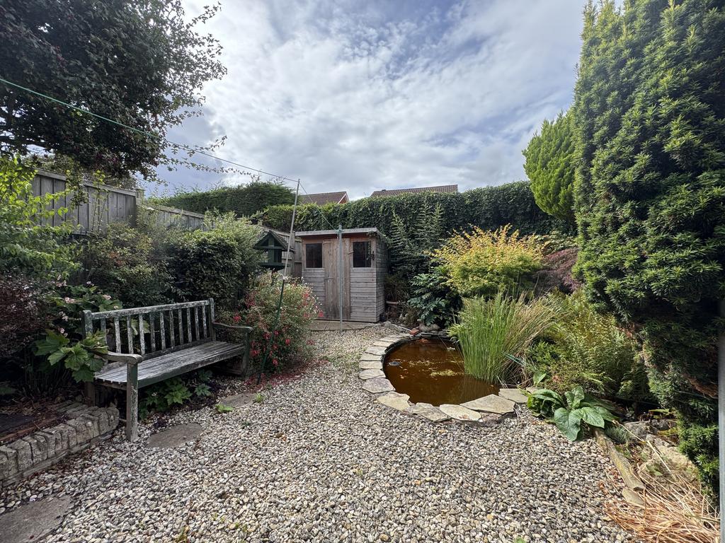 Rear garden