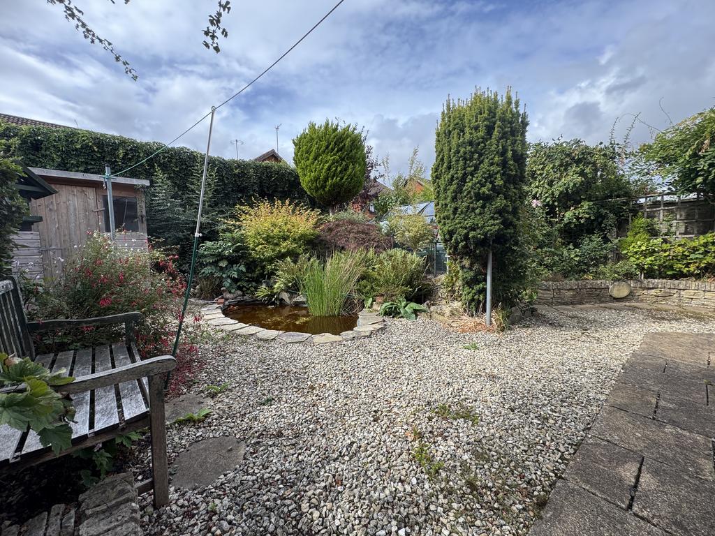 Rear garden