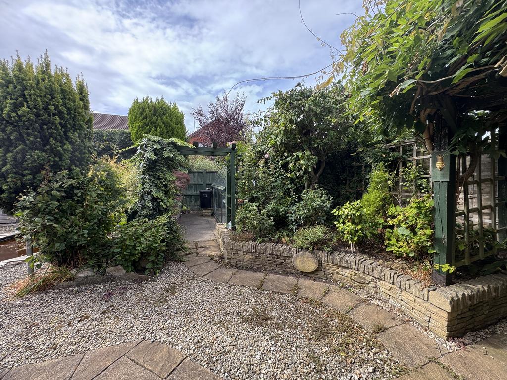 Rear garden