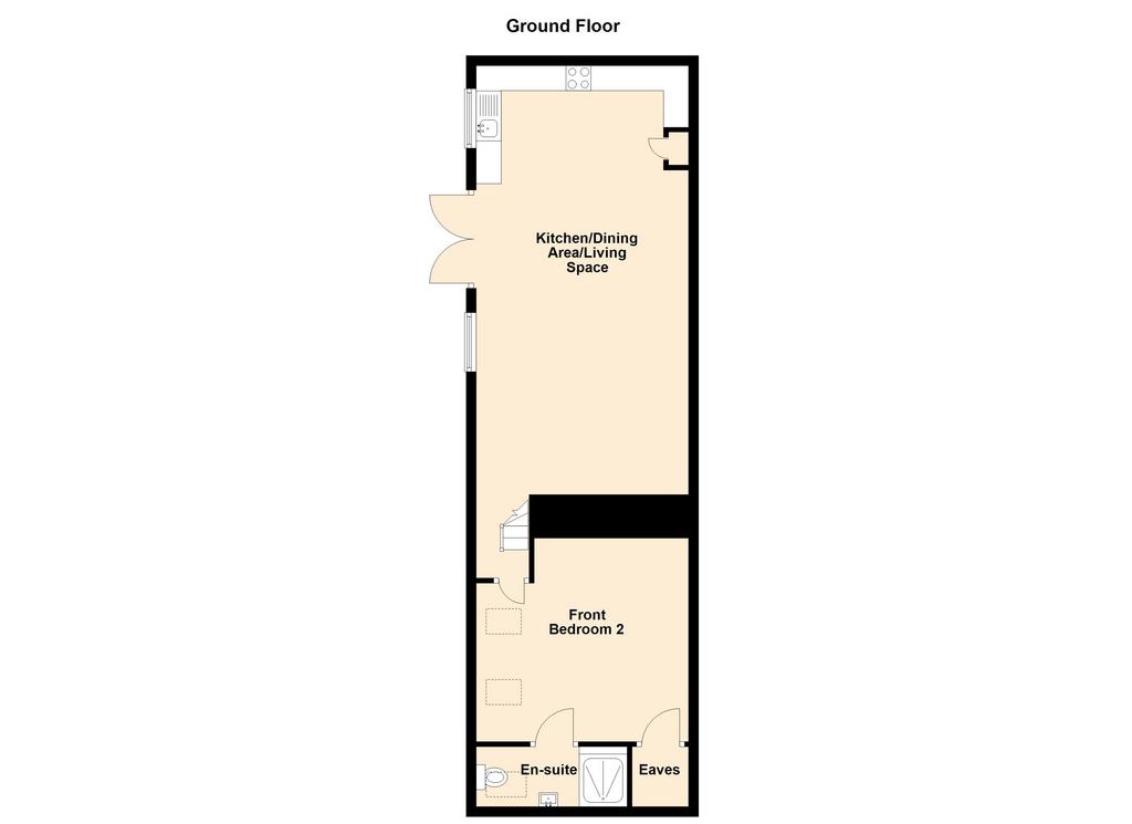 Y Beudy Floor Plan.